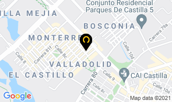 Mapa de Animaciones Cascanueces en Bogotá D.C