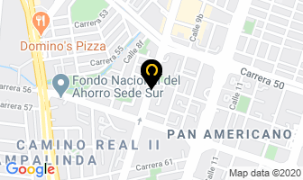 Mapa de Animal Pet Shop en Cali