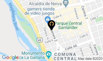 Mapa de Animal Plaza en Neiva