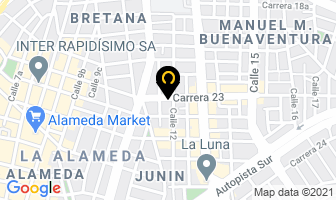 Mapa de Anipan en Cali