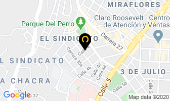 Mapa de Anita's Brownies en Cali