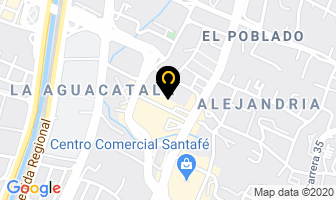 Mapa de Anita´s Gourmet Express en Medellín