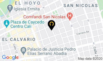 Mapa de Anodizados Especiales Ltda. en Cali