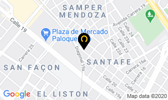 Mapa de Anodizados Ltda en Bogotá D.C