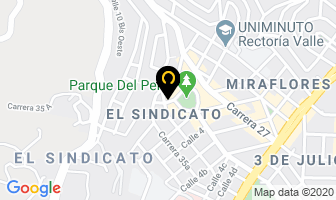 Mapa de Años Dorados en Cali