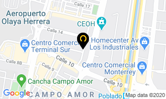 Mapa de Anquímico S.a. en Medellín