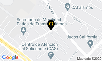 Mapa de Anrec Ltda. en Bogotá D.C