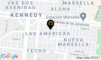 Mapa de Antares en Bogotá D.C