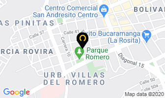 Mapa de Antares en Bucaramanga