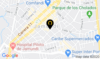 Mapa de Antena Del Sur en Jamundí