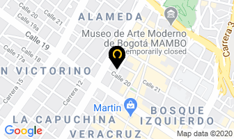 Mapa de Antenas Leicom en Bogotá D.C