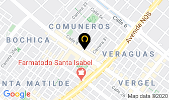 Mapa de Antifaz Disfraces en Bogotá D.C