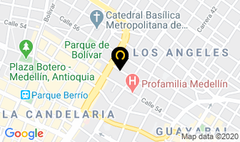 Mapa de Antiguedades Heri en Medellín