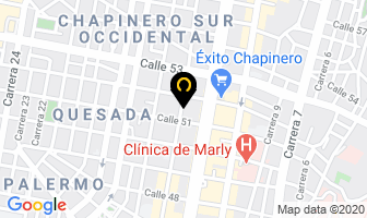 Mapa de Antiguo Electrónico De Idiomas en Bogotá D.C