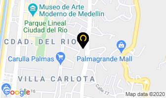 Mapa de Antioqueña De Excursiones en Medellín