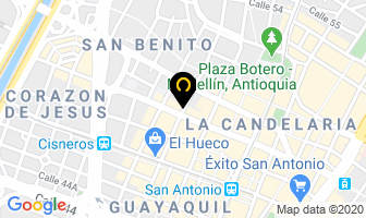Mapa de Antioqueña De Maquinas en Medellín