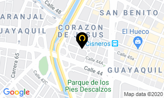 Mapa de Antioqueña De Muelles en Medellín