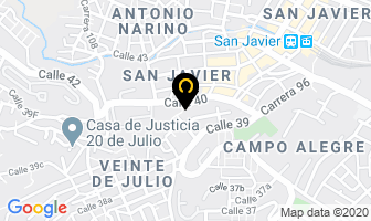 Mapa de Antioqueña De Señalización en Medellín