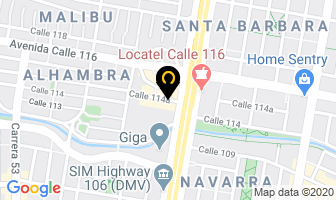 Mapa de Antivirus Specialists - Real Time Solutions Ltda. en Bogotá D.C
