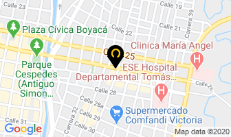 Mapa de Antojitos Sanos en Tulua