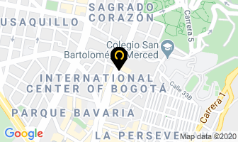 Mapa de Antonio Barrera Carbonell en Bogotá D.C