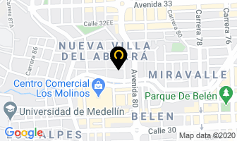 Mapa de Anvibal S.a.s en Medellín