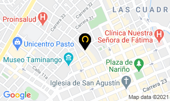 Mapa de Anyburguer en Pasto