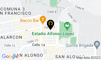 Mapa de Aortopedicos en Bucaramanga