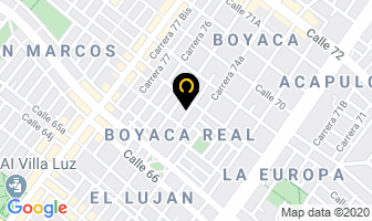 Mapa de A.p Cerraduras Ltda. en Bogotá D.C