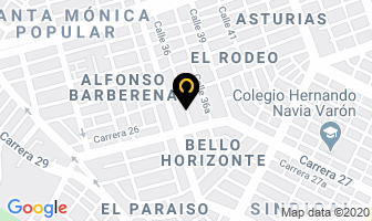 Mapa de Apanados H & S en Cali