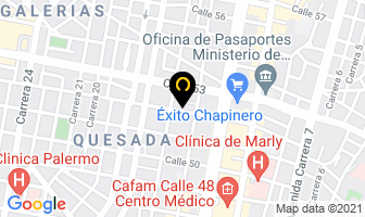 Mapa de Aparicio Juan Pablo en Bogotá D.C
