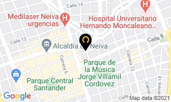 Mapa de Aparicio Luis Ignacio en Neiva