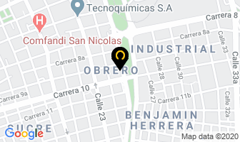 Mapa de Aparta Hotel Palmetto en Cali