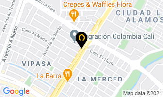 Mapa de Aparta Suite Mara en San Calixto