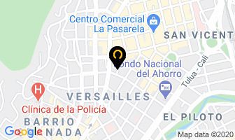 Mapa de Aparta Suites Versalles en Cali
