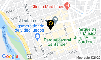 Mapa de APARTAESTUDIOS AMOBLADOS en Neiva