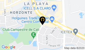 Mapa de Apartaestudios Amoblados en Cali