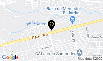 Mapa de Apartahotel Karibana en Ibagué