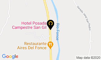 Mapa de Apartahotel San Jeronimo en San Gil