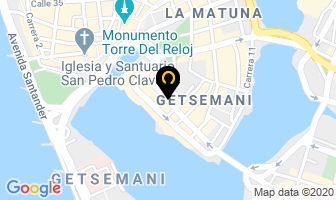 Mapa de Apartamentos Tom en Cartagena