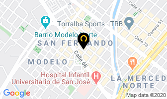 Mapa de Apesa Ltda. en Bogotá D.C