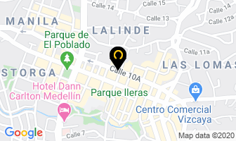 Mapa de Apg Galerías en Medellín
