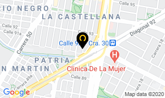 Mapa de Apg Traducciones en Bogotá D.C