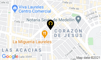 Mapa de Aplastaos De Pacho, La 70 en Medellín