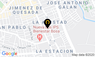 Mapa de Apolo Furgones en Bogotá D.C