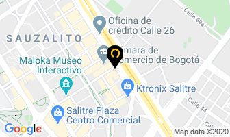 Mapa de Apolo Ingeniería S.a. en Bogotá D.C