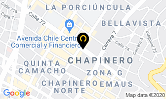Mapa de Apostolado Litúrgico en Bogotá D.C