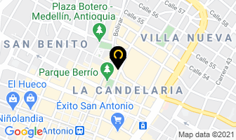 Mapa de Apoyo Empresarial en Medellín