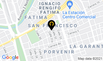 Mapa de Apoyo Logístico Mpp E.u. en Cali