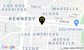 Mapa de Apoyo Terapeutico Amba Ltda en Bogotá D.C